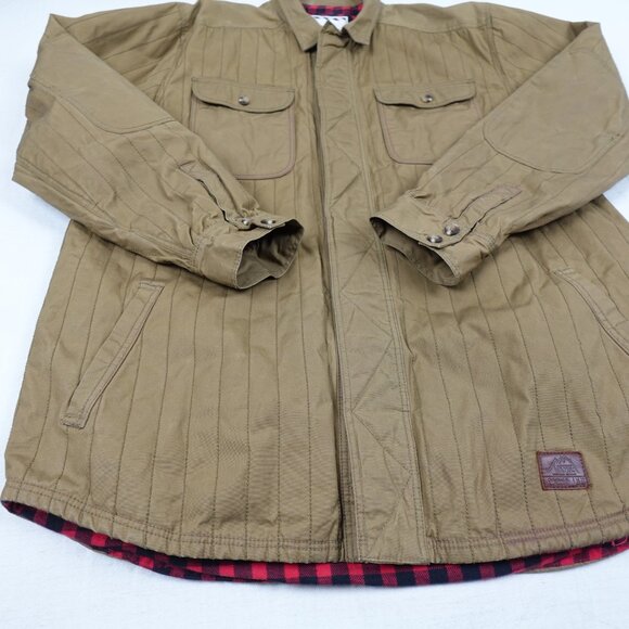 VANS Tanka Wax Cotton Jacket The Mountain Edition Plaid Lined Men's XL - Picture 7 of 10